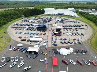 Aerial shot of CCIA site