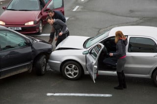 Multi-car collision