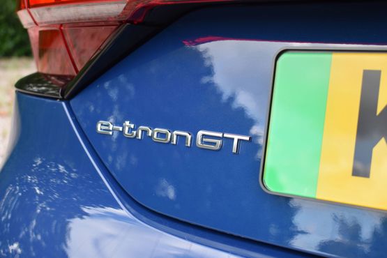 Audi e-tron GT badge