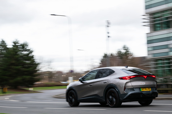 Cupra Tavascan braking