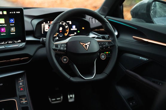 Cupra Terramar steeringwheel