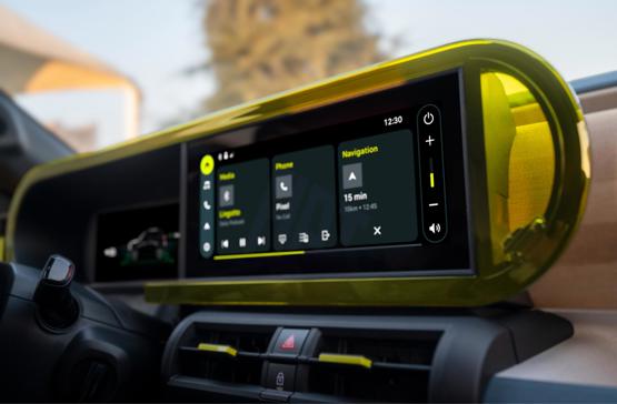 Fiat Grande Panda infotainment