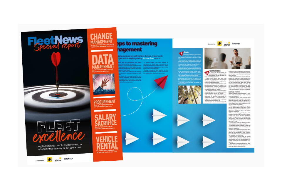 Fleet excellence insight report spread 2025