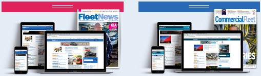 Fleet News and Commercial Fleet covers in print, mobile and tablet