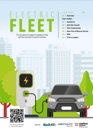 Fleet News October 2021 Electric Fleet cover