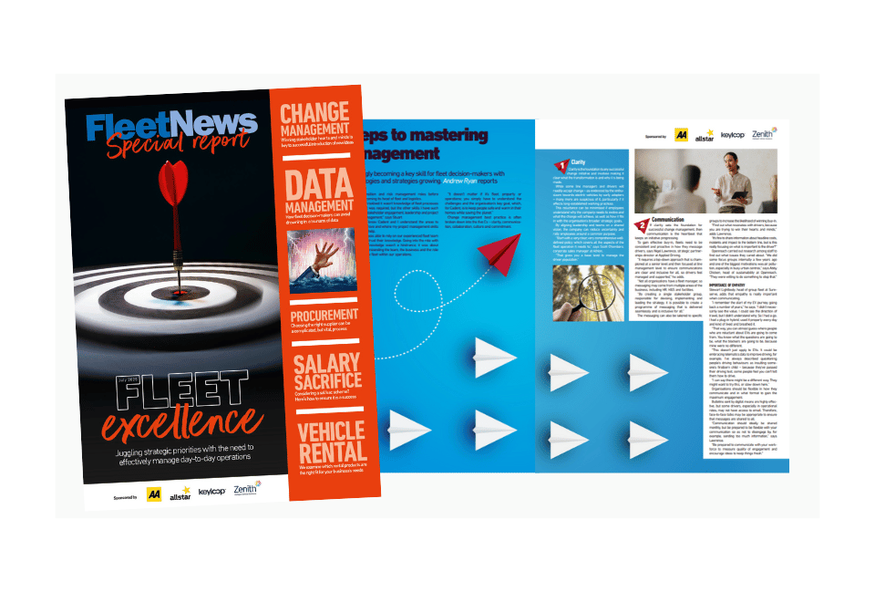 Fleet excellence insight report spread 2025