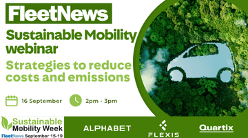 Fleet News webinar - sustainable mobility Sept 2024