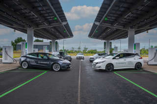 Gridserve electric forecourt