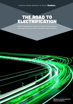 The road to electrification Fleet News special report Dec 2021 cover