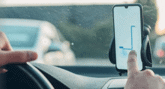 Mobile phone in use while driving