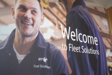 Welcome to BT Fleet Solutions advert