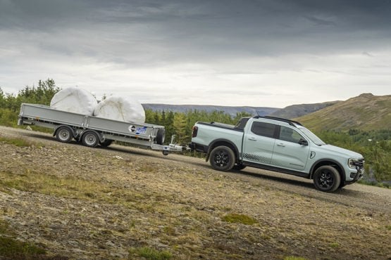 Ford Ranger towing
