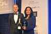 Arval UK’s managing director, Lakshmi Moorthy, receives award from Cox Automotive