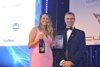 FN50 2022 award winner with group editor Stephen Briers