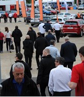 Fleet managers head for their test drives on day one of CCIA 2018