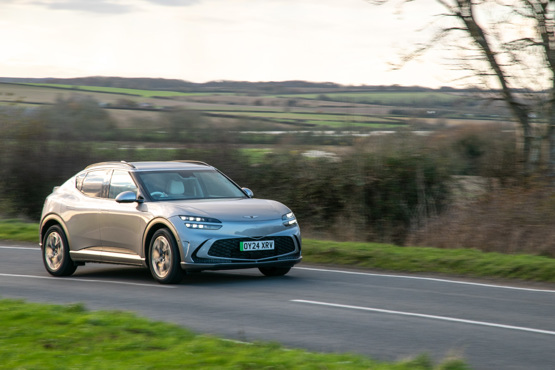 Genesis GV60 driving