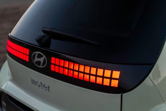 Hyundai Inster rear lights