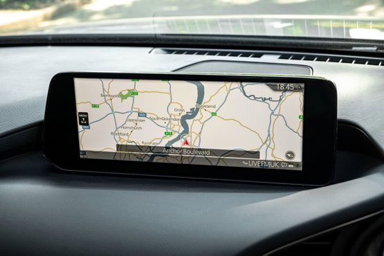 Mazda 3 infotainment screen