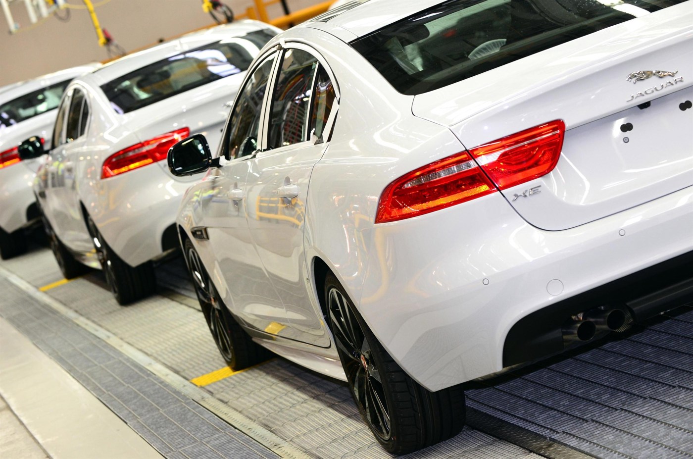Jaguar production line
