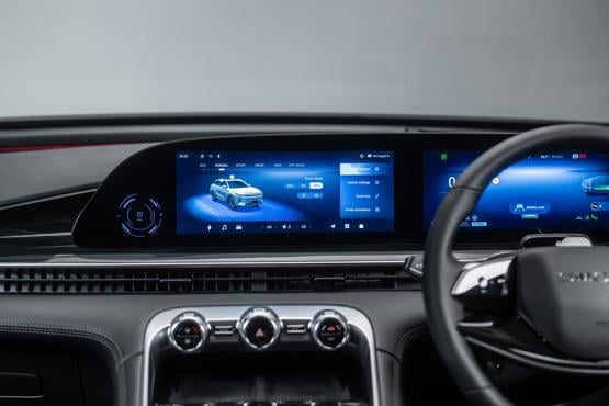 Omoda 9 infotainment