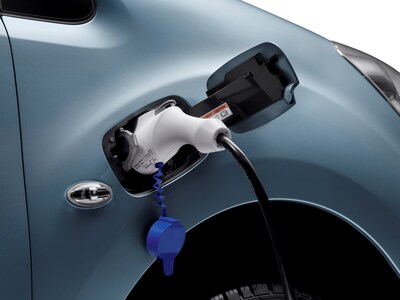 electric car charging, plug-in car.