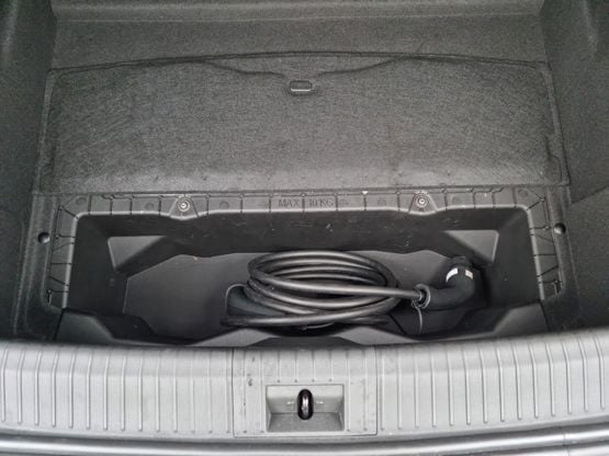 Renault Megane E-Tech charge cable storage