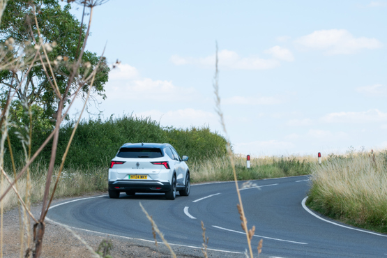 Renault Scenic on road