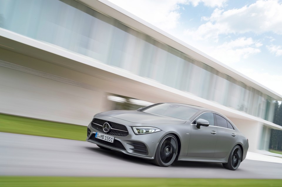 New Mercedes-Benz CLS.