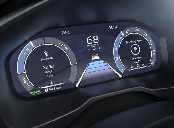 2023 Toyota Rav4 instrument cluster