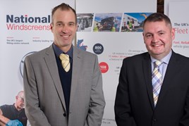 James Cook (left), and Nick Broughall, National Windscreens business development managers