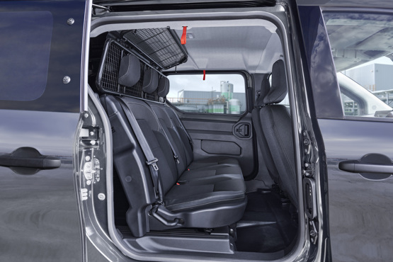 Nissan Townstar Crew Van rear seats