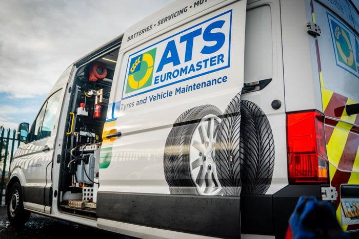ATS Euromaster mobile technician van