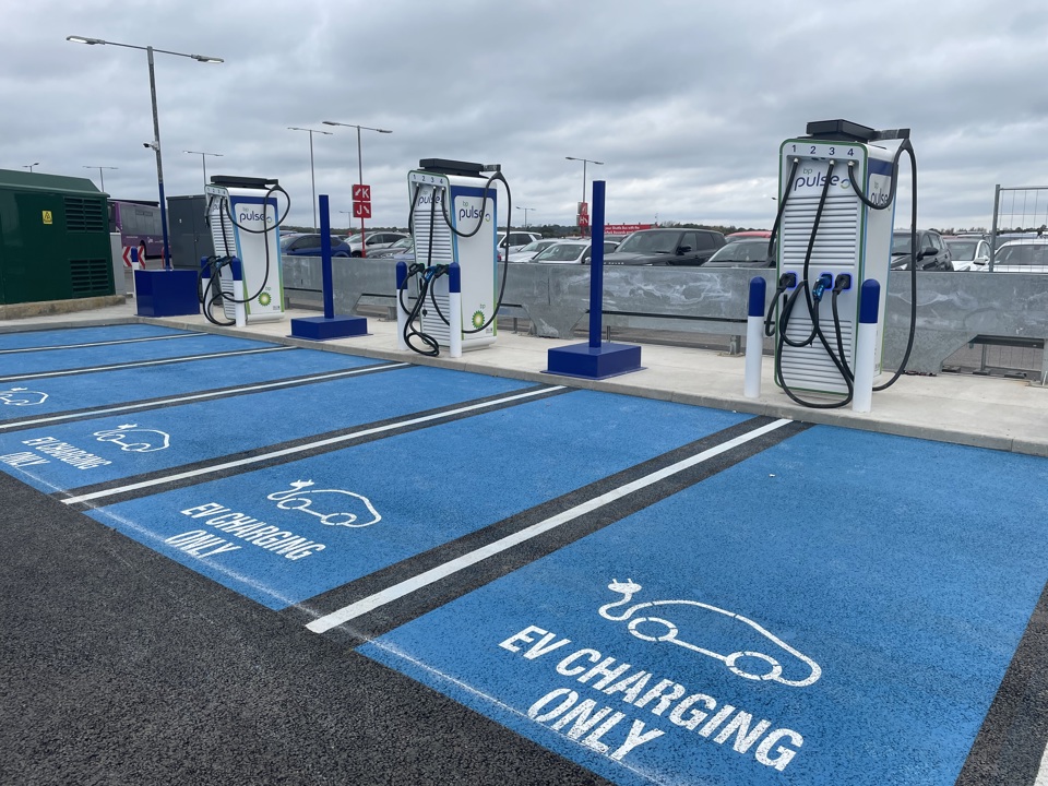 BP Pulse new charging hub