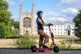 e-scooter in Cambridge