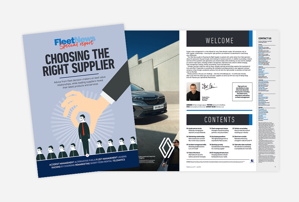 Fleet News - Choosing the right supplier