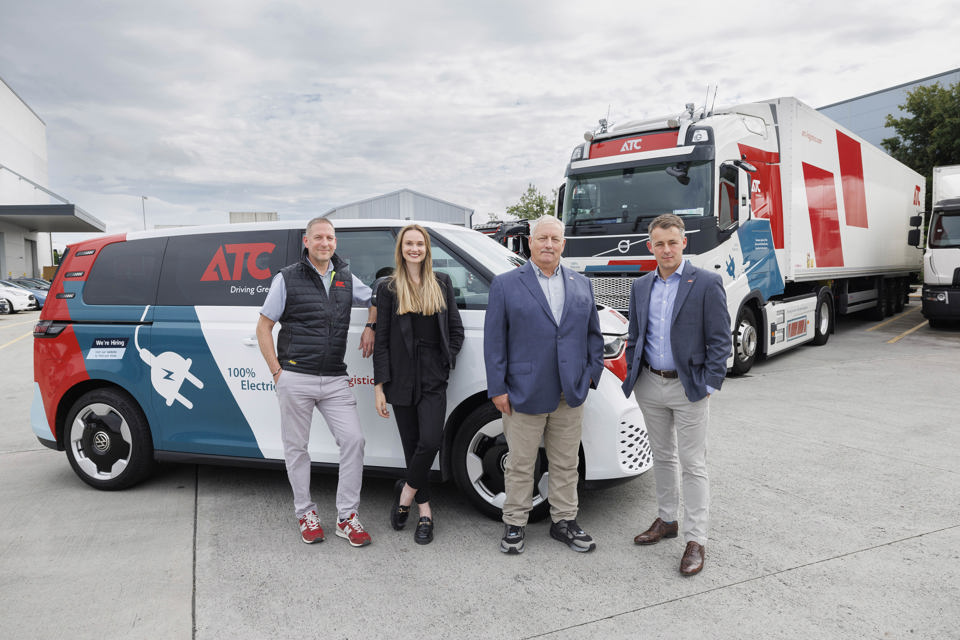 Rainer Hoerbst, Head of Green Logistics at ATC Lize Simon, Senior Account Manager at ATC Alan Young, Founder and Director at ATC Keith Young, Managing Director at ATC