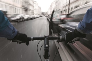 cyclist stock image