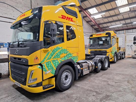 DHL eCommerce UK new Bio-LNG-powered trucks