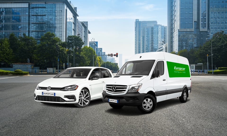 Europcar vehicles