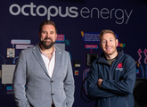 Dan Martin, Elmtronics CEO, and John Szymik, CEO of Octopus Energy Services
