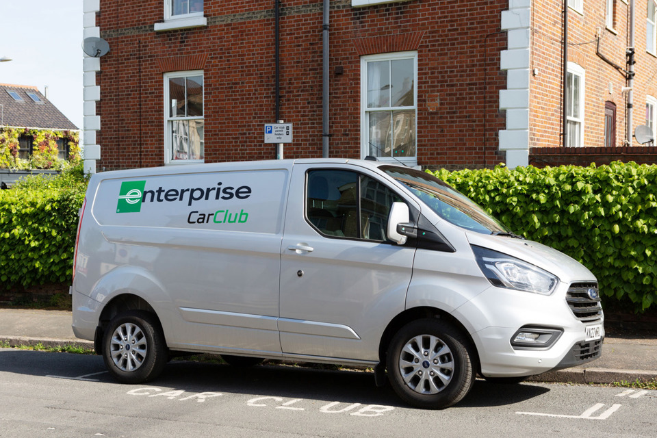 Enterprise Car Club van