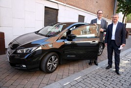Richard Harrington MP; Gary Smith, Managing Director of Europcar Mobility Group in the UK