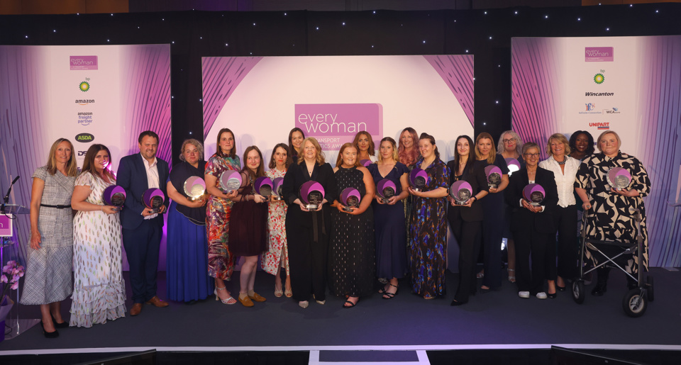 Everywoman in Transport and Logistics Award winners