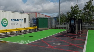 Volvo Truck and Bus Centre London North EV charging