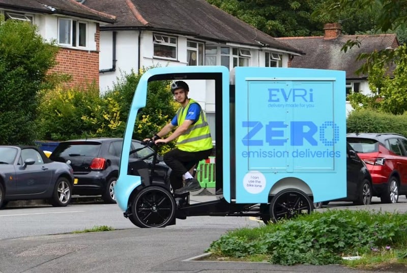 Evri e-cargo bike