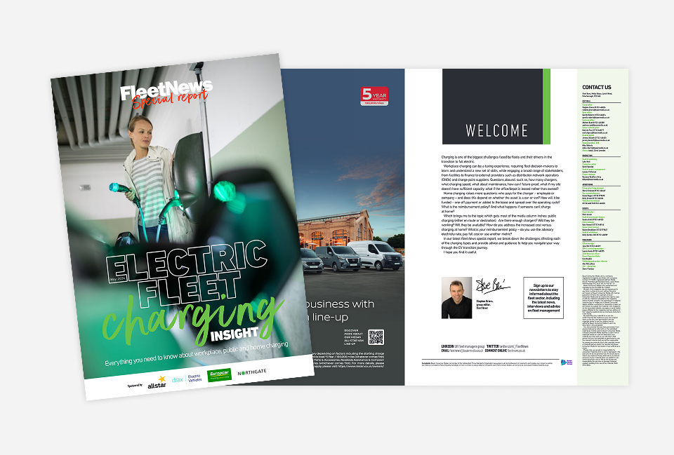 Fleet News - Electric fleet charging insight