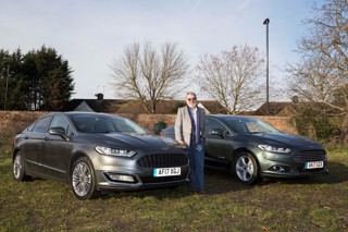 Andy Dawson with Ford Mondeo Hybrid