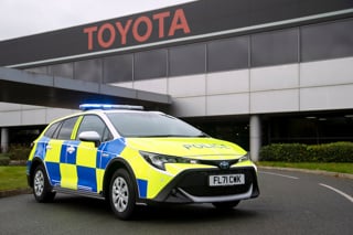 Toyota Corolla Trek police car