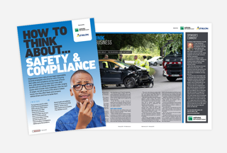 How to think about...safety and compliance 2023 report cover