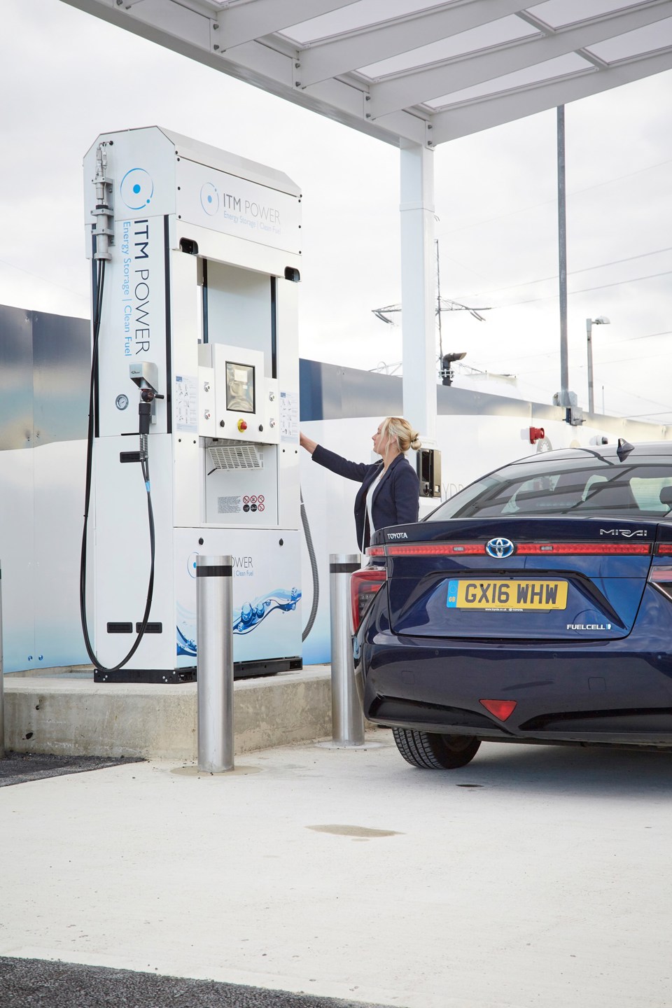 ITM Power hydrogen refuelling station